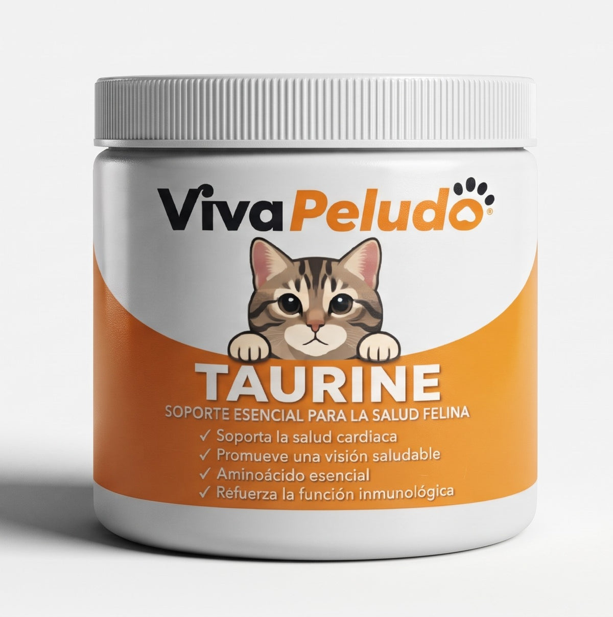 Detén la carencia silenciosa antes de que aparezcan los síntomas con el suplemento de taurina VivaPeludo™
